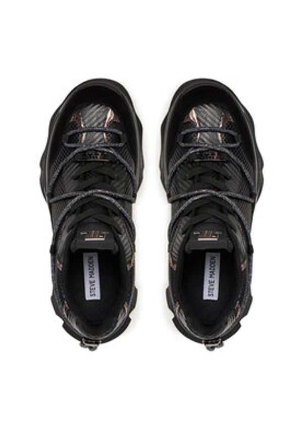 Steve Madden Sneakersy Z Nation SM11004807 Czarny. Kolor: czarny. Materiał: materiał