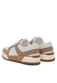 Max Mara Sneakersy Chill 2514761091650 Biały. Kolor: biały. Materiał: skóra