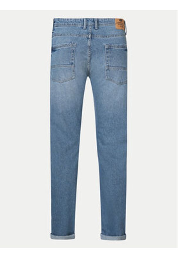 Petrol Industries Jeansy M-1040-DNM056 Niebieski Tapered Fit. Kolor: niebieski