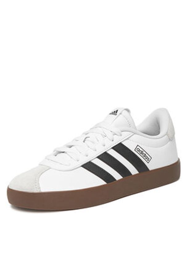 Adidas - adidas Sneakersy VL COURT 3.0 ID8797 Biały. Kolor: biały. Materiał: skóra