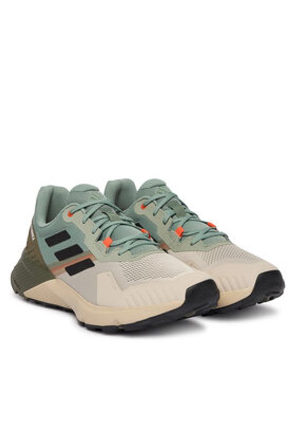 Adidas - adidas Buty do biegania Terrex Soulstride JI1925 Zielony. Kolor: zielony. Materiał: materiał. Model: Adidas Terrex