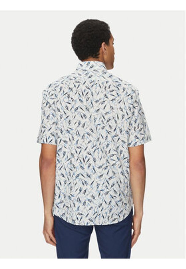BOSS Koszula H-Joe 50539145 Niebieski Regular Fit. Kolor: niebieski. Materiał: bawełna