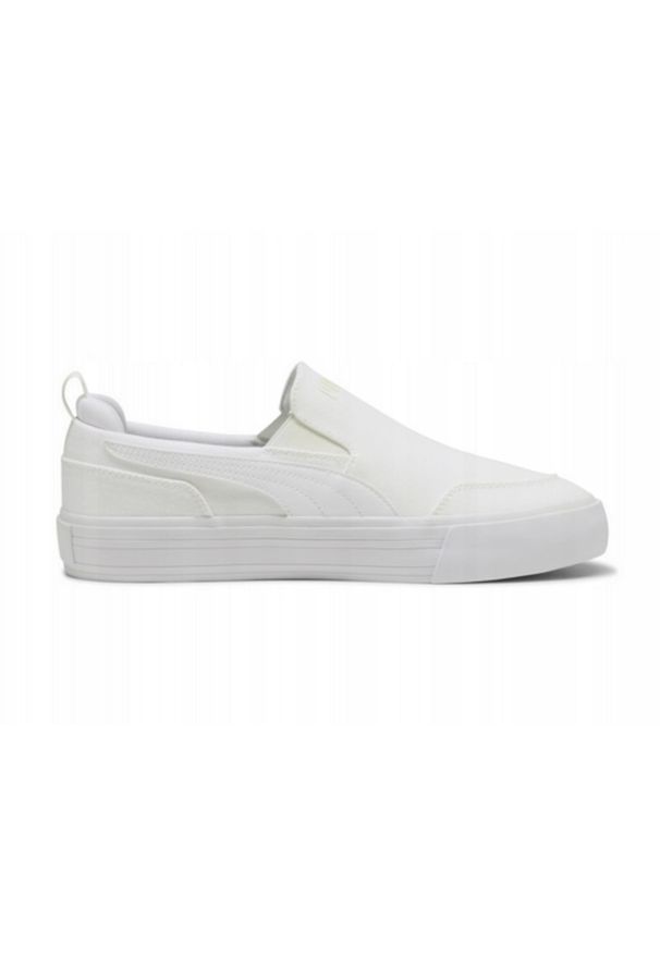 Puma - BUTY damskie PUMA Court Classic Vulc Slip-On wsuwane lato materiałowe 41. Zapięcie: bez zapięcia. Kolor: biały. Materiał: materiał. Sezon: lato. Sport: turystyka piesza