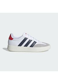 Adidas - Buty Barreda. Kolor: czerwony, niebieski, wielokolorowy, biały. Materiał: zamsz, syntetyk, skóra