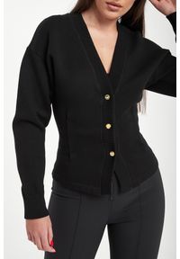 Elisabetta Franchi - Kardigan damski z wiskozy ELISABETTA FRANCHI. Materiał: wiskoza #4