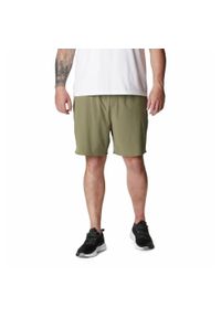 columbia - Krótkie Spodenki Trekkingowe Męskie Columbia Hike Short. Kolor: zielony. Długość: krótkie