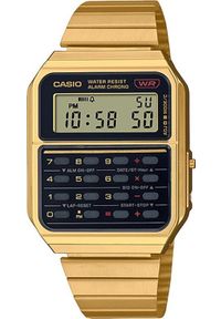 Zegarek Casio Zegarek męski Casio CA-500WEG-1AEF złoty. Kolor: złoty #1