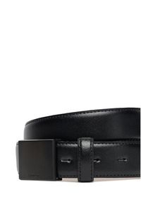 Calvin Klein Pasek Męski Titlecase Plaque Buckle 32Mm LV04D7030G Czarny. Kolor: czarny. Materiał: skóra #3