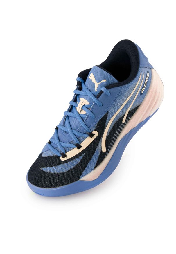 Puma All‑Pro Nitro Niskie buty do koszykówki Niebieskie 49,5. Kolor: niebieski. Sport: koszykówka
