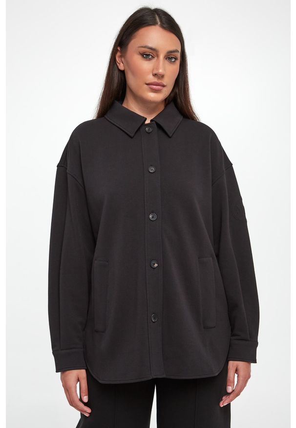 Koszula damska dzianinowa Comma MM. Materiał: dzianina