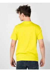 Diesel T-Shirt "T-Just" | A11184-RGRAI-5JE | Mężczyzna | Żółty. Okazja: na co dzień. Kolor: żółty. Materiał: bawełna. Wzór: nadruk. Styl: klasyczny, casual, elegancki #3