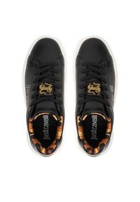Just Cavalli Sneakersy 80RA3SB3 ZPB99 Czarny. Kolor: czarny. Materiał: skóra #3