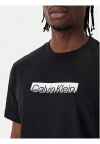 Calvin Klein T-Shirt LV04LF812G Czarny Slim Fit. Kolor: czarny. Materiał: bawełna #3