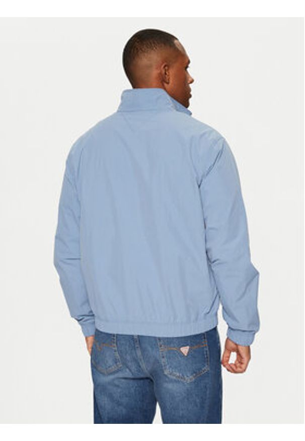 Tommy Jeans Kurtka przejściowa Essential DM0DM20655 Niebieski Regular Fit. Kolor: niebieski. Materiał: syntetyk