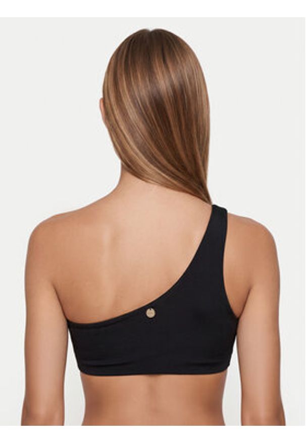 Max Mara Beachwear Góra od bikini Alisia 2616821059 Czarny. Kolor: czarny. Materiał: syntetyk