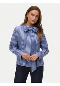 Vero Moda Koszula Islunn 10342449 Niebieski Regular Fit. Kolor: niebieski. Materiał: bawełna #1