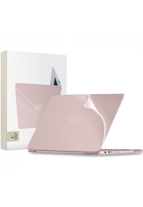 Etui Tech-Protect TECH-PROTECT SOFTSHELL MACBOOK NEO 13 2026 MATTE BLUSH. Materiał: softshell