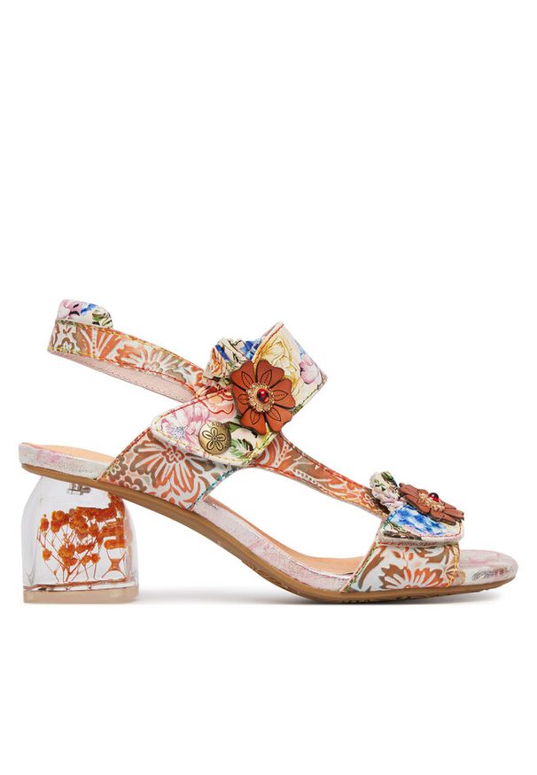 Sandały Laura Vita. Kolor: pomarańczowy