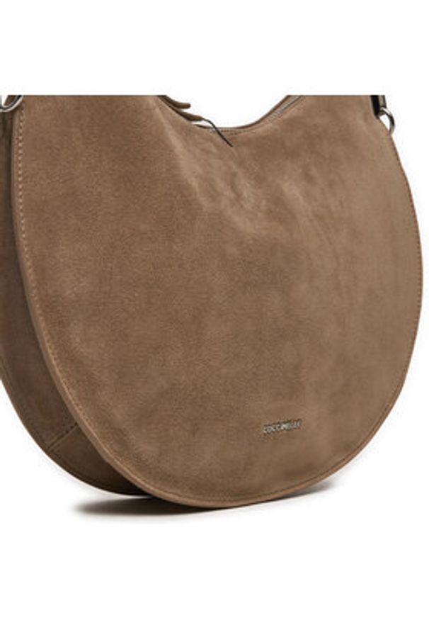 Coccinelle Torebka QKG Coccinellesunup Suede E1 QKG 13 02 01 Brązowy. Kolor: brązowy. Materiał: skórzane, zamszowe