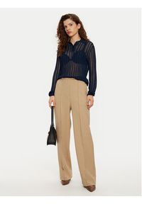 TOMMY HILFIGER - Tommy Hilfiger Sweter WW0WW44454 Granatowy Slim Fit. Kolor: niebieski. Materiał: wiskoza #2