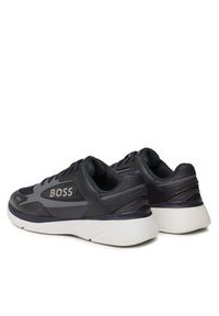 BOSS - Boss Sneakersy Dean 50487577 Granatowy. Kolor: niebieski. Materiał: materiał #5