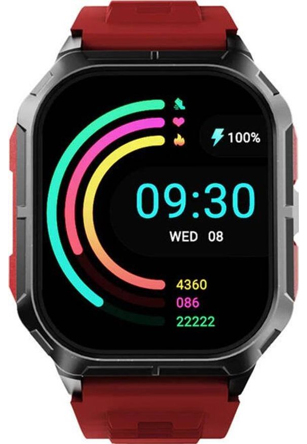 Smartwatch HiFuture FutureFit Ultra 3 Czerwony (FutureFit Ultra3 Red). Rodzaj zegarka: smartwatch. Kolor: czerwony