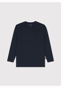 Pako Lorente - PAKO LORENTE – Longsleeve męski w kolorze granatowym. Kolor: czarny, biały, niebieski. Materiał: elastan, bawełna. Długość rękawa: długi rękaw. Długość: długie