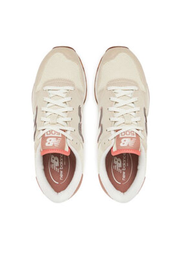 New Balance Sneakersy GW500BPC Beżowy. Kolor: beżowy. Materiał: skóra, zamsz