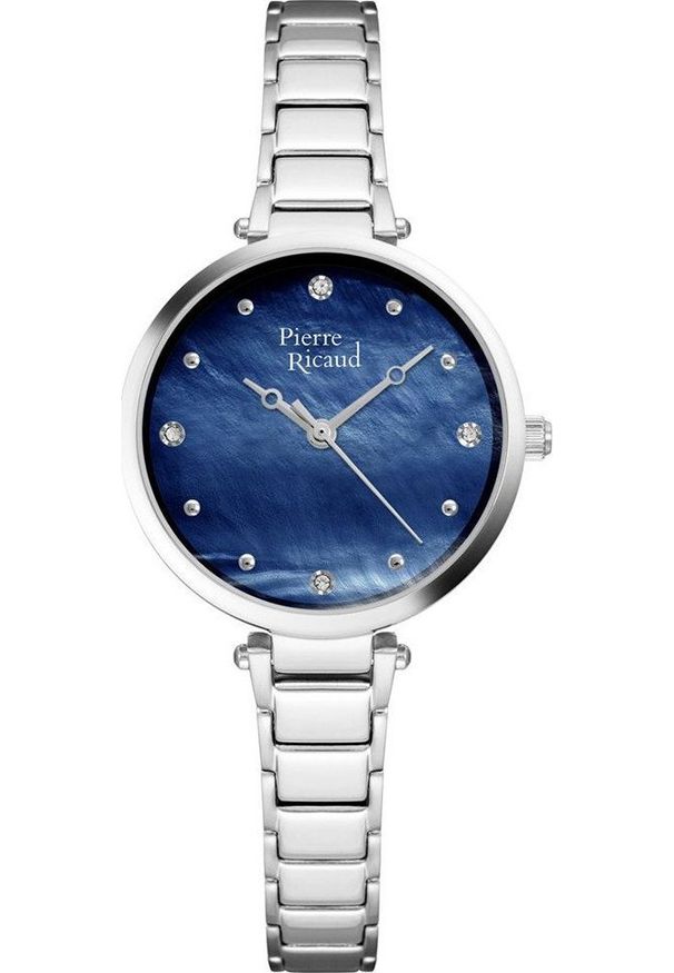 Zegarek Pierre Ricaud Zegarek damski Pierre Ricaud P22029.5145Q CYRKONIE srebrny. Kolor: srebrny