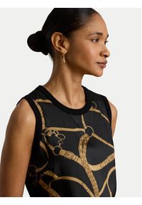 Lauren Ralph Lauren - LAUREN RALPH LAUREN Bluzka 200P13976001 Czarny Regular Fit. Kolor: czarny. Materiał: syntetyk #5
