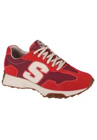 skechers - Buty do chodzenia męskie Skechers Upper Cut Neo. Zapięcie: sznurówki. Kolor: czerwony, wielokolorowy, fioletowy. Materiał: materiał, tkanina. Szerokość cholewki: normalna. Sport: turystyka piesza #1