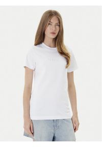 Pinko - PINKO T-Shirt Start 101752 A2RD Biały Regular Fit. Kolor: biały. Materiał: bawełna