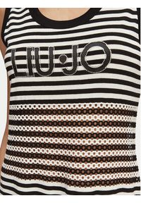 Liu Jo Beachwear Sukienka letnia VA6198 J3908 Czarny Slim Fit. Kolor: czarny. Materiał: wiskoza. Sezon: lato #4