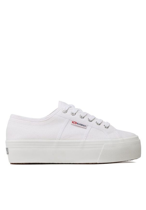 Superga Tenisówki 2790 Cotw Linea Up And Down S9111LW Biały. Kolor: biały. Materiał: materiał