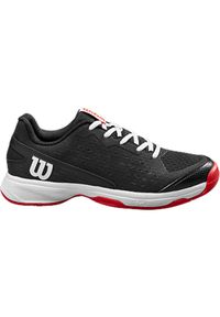 Wilson - Buty tenisowe dziecięce Rush Pro JR L. Kolor: czarny. Sport: tenis