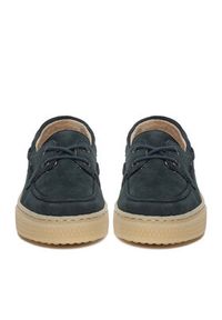 Rieker Mokasyny L5905-14 Granatowy. Kolor: niebieski. Materiał: zamsz, skóra #3