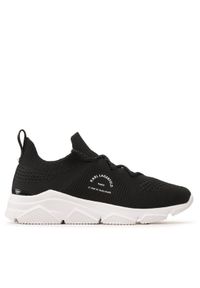 Karl Lagerfeld - KARL LAGERFELD Sneakersy KL51638 Czarny. Kolor: czarny. Materiał: materiał