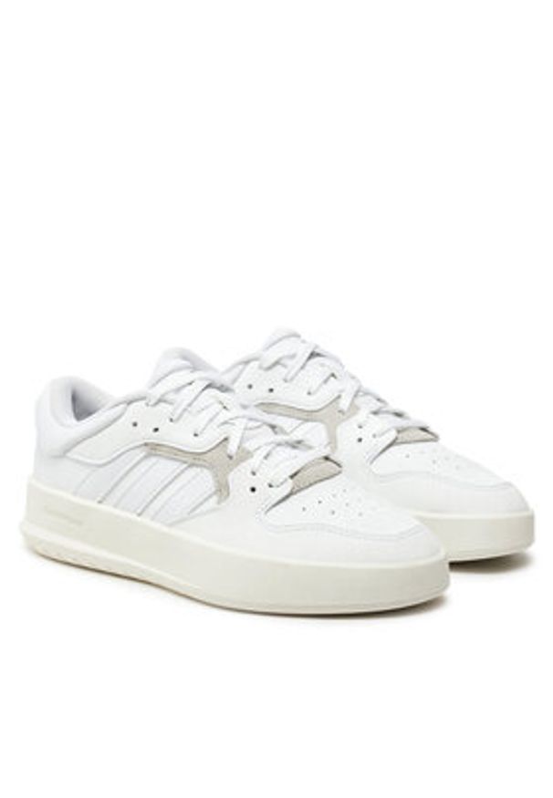 Adidas - adidas Sneakersy Court 24 IF1657 Biały. Kolor: biały. Materiał: skóra