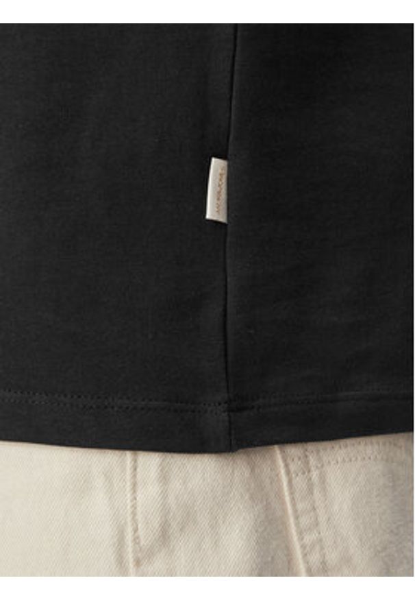 Jack & Jones T-Shirt Cassis 12295049 Czarny Regular Fit. Kolor: czarny. Materiał: bawełna