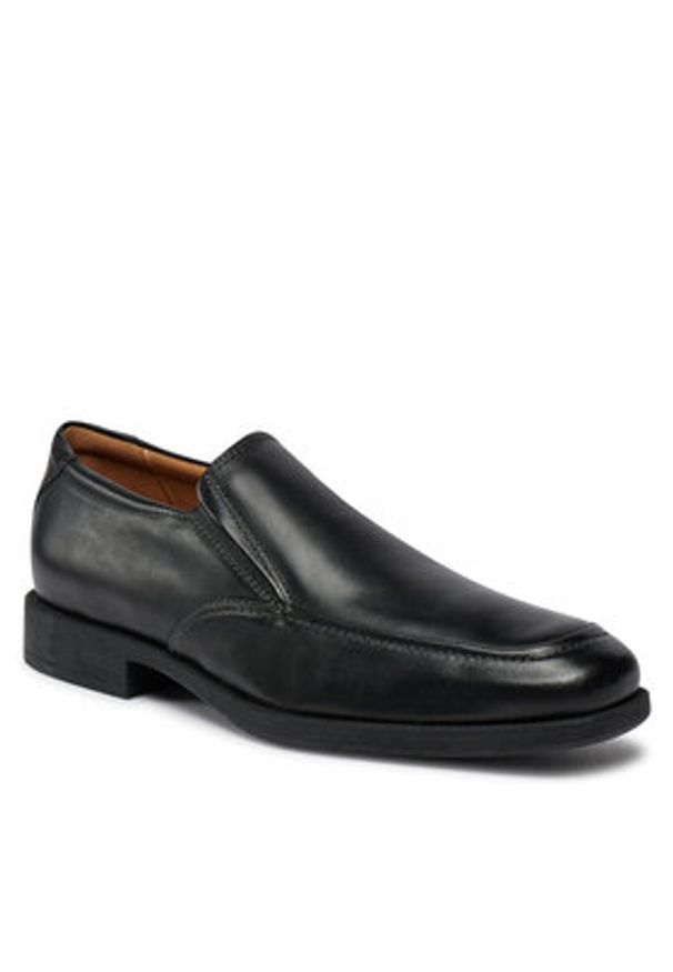 Geox Półbuty Uomo Federico U2257Z 00043 C9999 Czarny. Kolor: czarny. Materiał: skóra