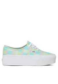 Vans Tenisówki Authentic Stac VN0A5KXXPP51 Zielony. Kolor: zielony. Materiał: materiał