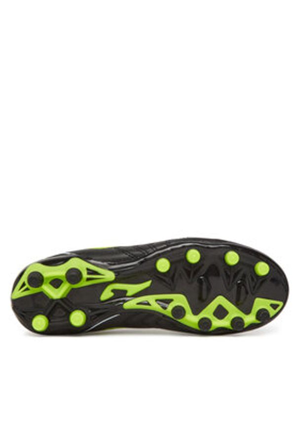 Joma Buty do piłki nożnej Toledo Jr 2501 TOJS2501FG Czarny. Kolor: czarny. Materiał: skóra