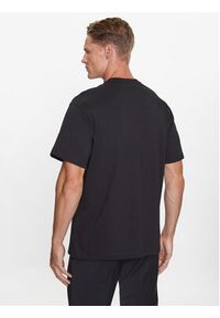 Versace Jeans Couture T-Shirt 75GAHF02 Czarny Regular Fit. Kolor: czarny. Materiał: bawełna