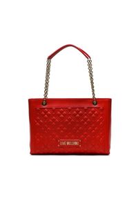 Love Moschino - LOVE MOSCHINO Torebka JC4006PP1HLA0500 Czerwony. Kolor: czerwony. Materiał: skórzane #1