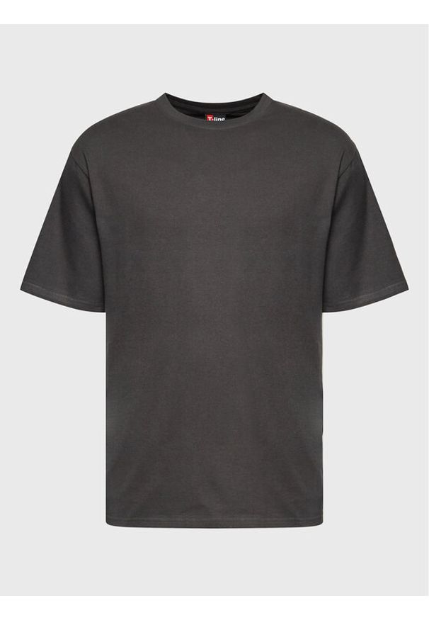 Henderson T-Shirt T-Line 19407 Szary Regular Fit. Kolor: szary. Materiał: bawełna
