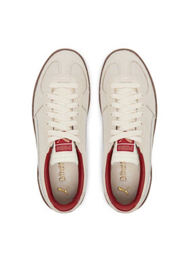 Puma Sneakersy Super Team Palais Artisan 400374 01 Écru. Kolor: kremowy. Materiał: skóra