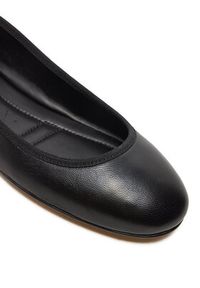 Karl Lagerfeld - KARL LAGERFELD Baleriny Karo KL40124 Czarny. Kolor: czarny. Materiał: skóra