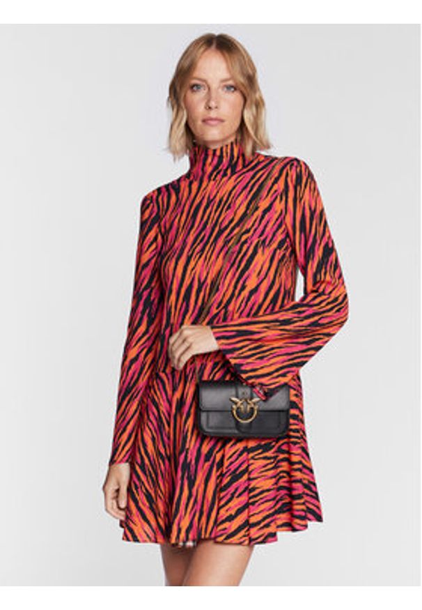 Pinko Torebka Love One Pocket C PE 23 PLTT 100061 A0F1 Czarny. Kolor: czarny. Materiał: skórzane