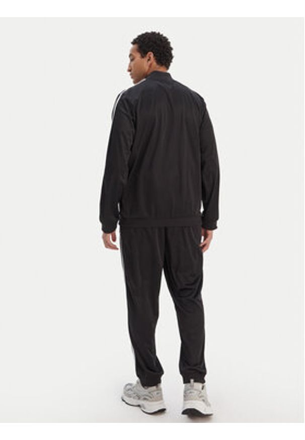 Reebok Dres Brooks RK25564CCM Czarny Regular Fit. Kolor: czarny. Materiał: syntetyk