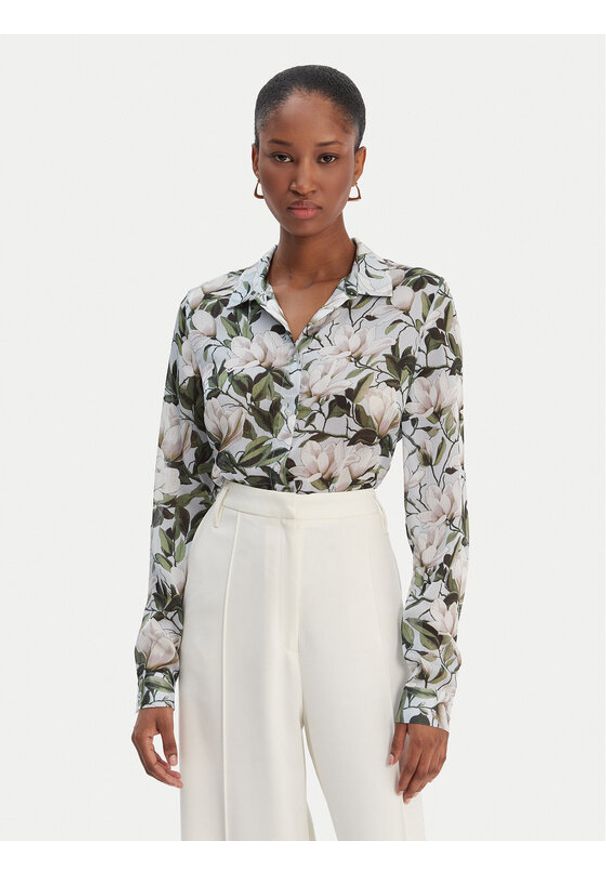 Guess Koszula W6RH73 WDW82 Kolorowy Regular Fit. Materiał: syntetyk. Wzór: kolorowy